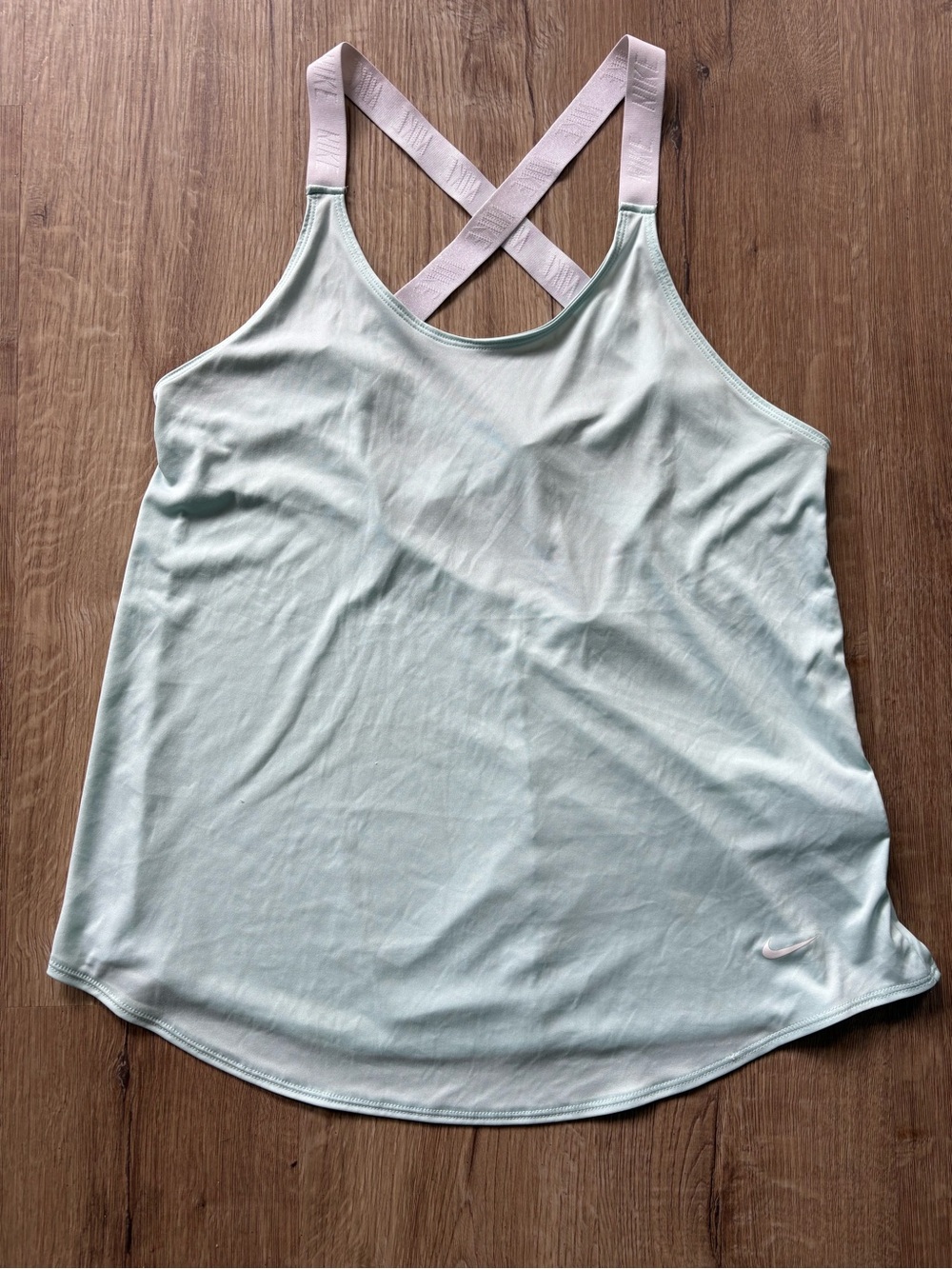 Nike Light blue/greenTank Athletic Tank Top